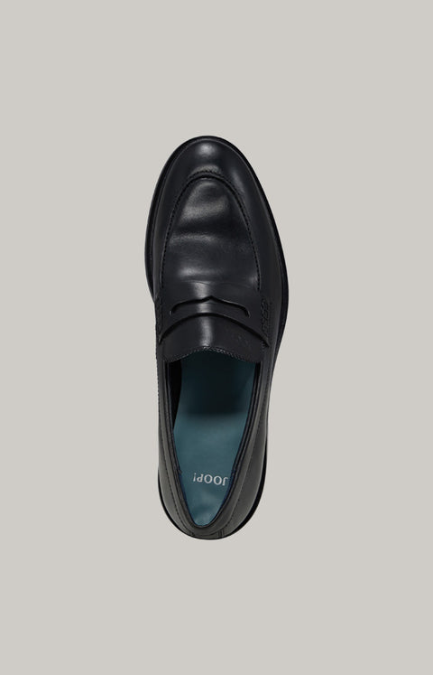 Joop Men's Black Pero Kleitos Loafer Slip On Leather Casual Shoes | Joop In Lebanon