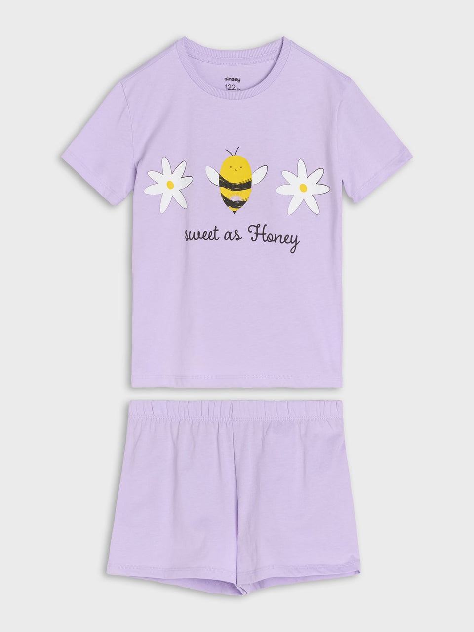 Sinsay Girl’s Purple Lilac Bee Pajama Set | Sinsay in Lebanon