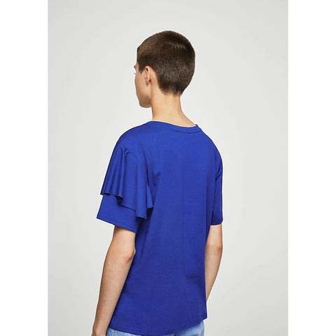Mango Women's Blue "INFINITE" T-Shirt |Mango In Lebanon