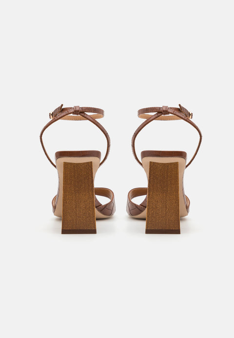 Steve Madden Women's Brown Synthetic Rozlyn Heeled Sandal |Steve Madden In Lebanon