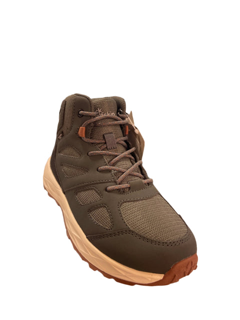 Jack Wolfskin Boy's Dark Green Woodland 2 Texapore Mid K |Jack Wolfskin in Lebanon