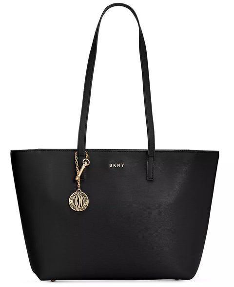 Dkny Women's Black  Bryant Medium Zippered Tote Bag |  Dkny In Lebanon