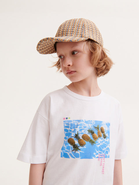Reserved Boy's White T-shirt With Print | Reserved In Lebanon