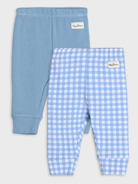 Sinsay Baby Boy's Blue Cotton Pants 2-Pack | Sinsay In Lebanon