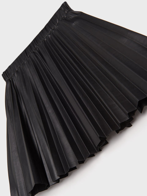 Sinsay Girl's Black Leather Midi Skirt |Sinsay In Lebanon