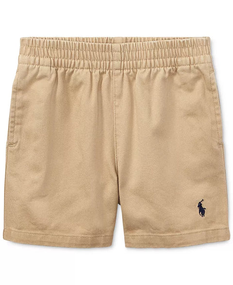 Polo Ralph Lauren Baby Boy's Beige Classic Twill Pull-on Short |Polo Ralph Lauren In Lebanon