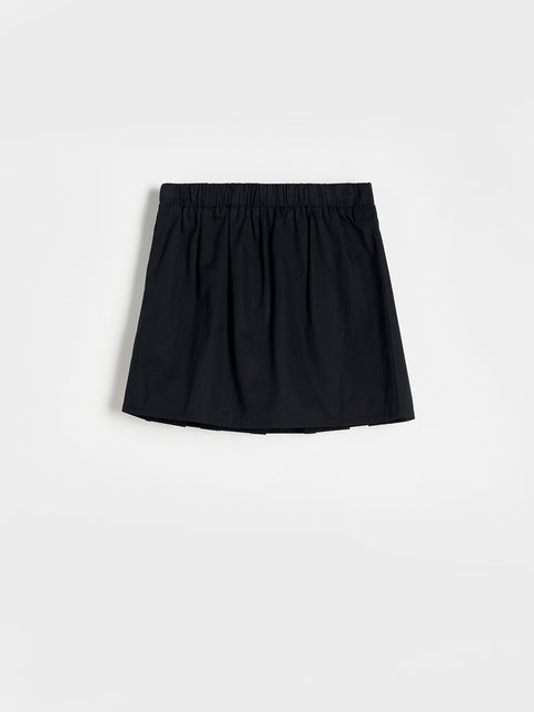 Black skirt on a white background