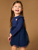 Sinsay Baby Girl's Navy Decorative Ruffles Dress | Sinsay In Lebanon