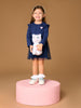Sinsay Baby Girl's Navy Decorative Ruffles Dress | Sinsay In Lebanon