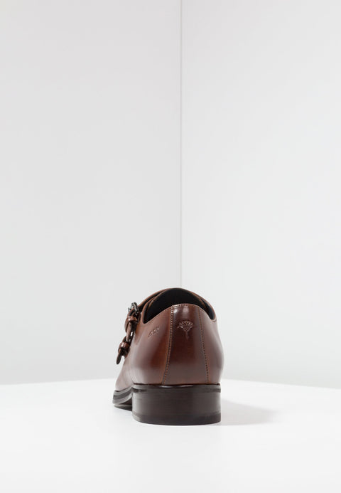 Joop Men's Cognac Pero Kleitos Smart Slip-On Casual Shoes | Joop In Lebanon