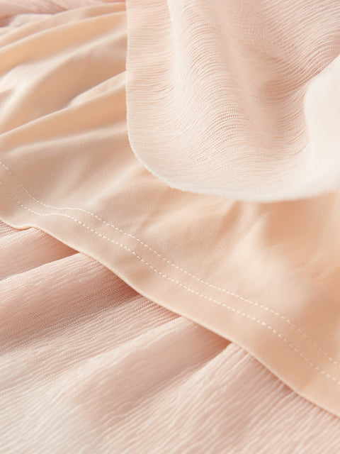 Reserved Girl's Beige Asymmetrical flower-shaped finish Skirt | Reserved In Lebanon