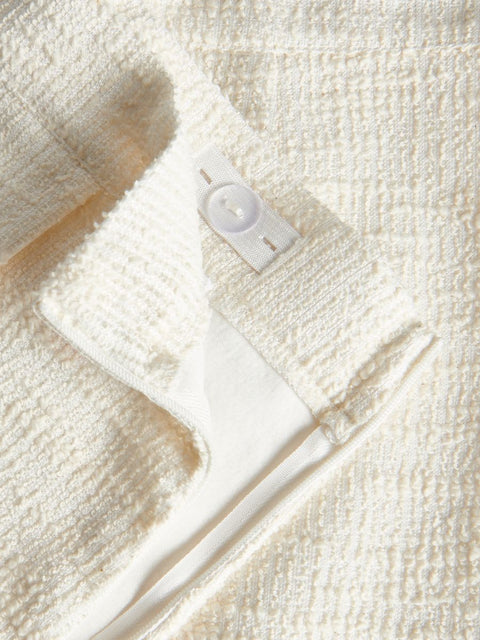 Reserved Girl's Off White Tweed Skirt |Reserved In Lebanon