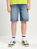 Sinsay Boy's Blue Straight-Fit Short | Sinsay In Lebanon