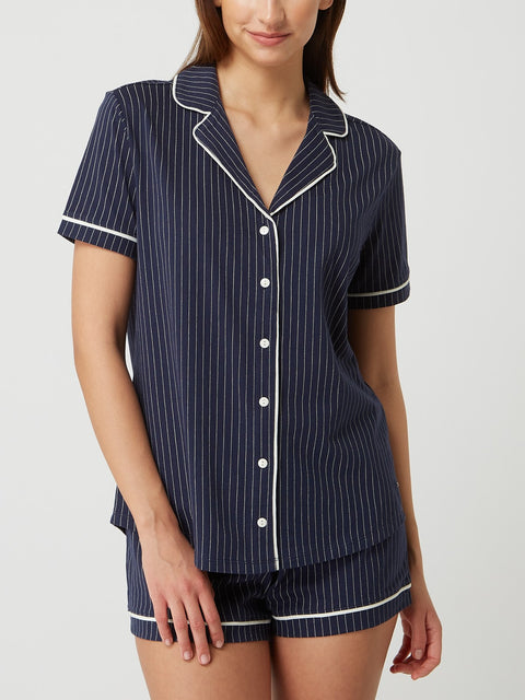 S.Oliver Women's Navy Striped Set |S.Oliver in Lebanon