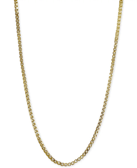 Giani Bernini Women's Adjustable Box Link Chain 18k Gold-Plated Sterling Silver Necklace | Giani Bernini in Lebanon