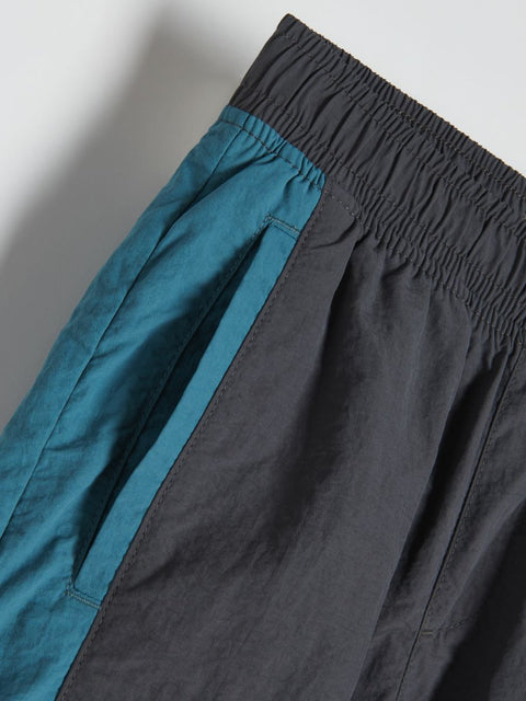 Reserved Boy's Dark Gray & Blue Nylon Jogger | Reserved In Lebanon