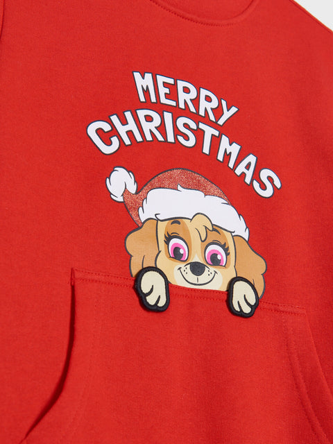 Sinsay Girl's Red PAW Patrol Christmas Sweatshirt | Sinsay In Lebanon
