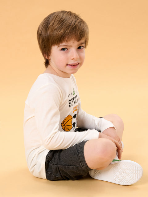 Sinsay  Boy's Washed Black Denim  Shorts|  Sinsay in Lebanon
