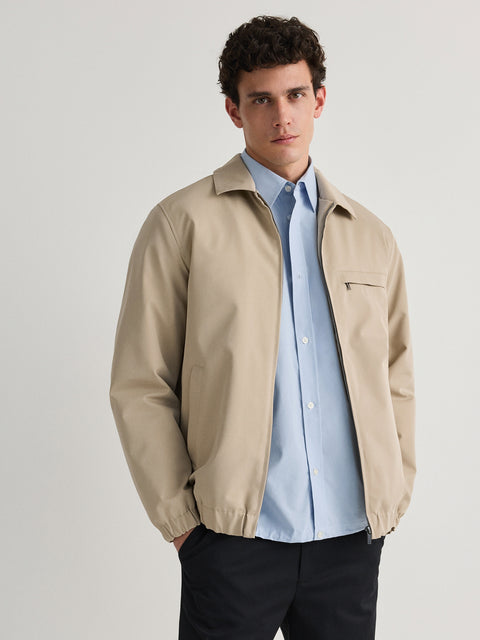 Reserved Men's Light Blue Oversized Cotton Shirt | Reserved In Lebanon