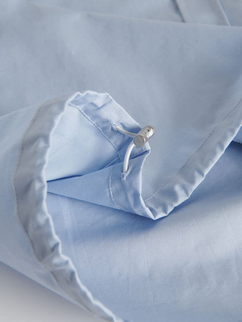 Reserved Men's Light Blue Oversized Cotton Shirt | Reserved In Lebanon