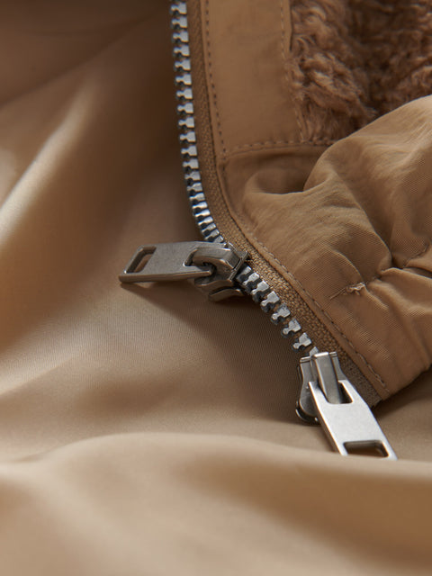 Reserved Girl's Beige Jacket With Detachable Sleeves | Reserved In Lebanon