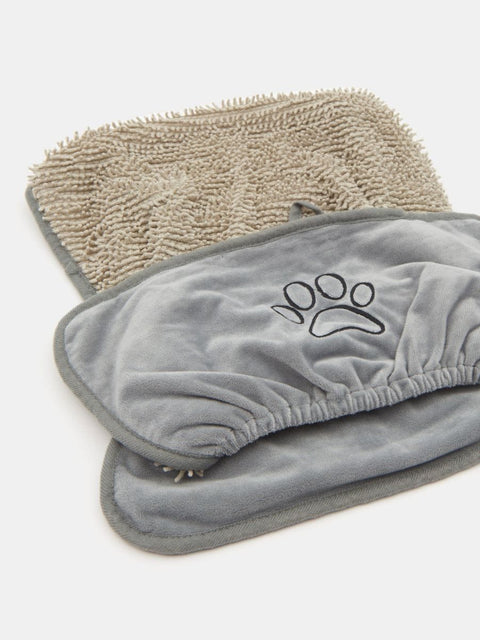 Sinsay Gray Dog's Towel 38 cm x 90 cm | Sinsay In Lebanon