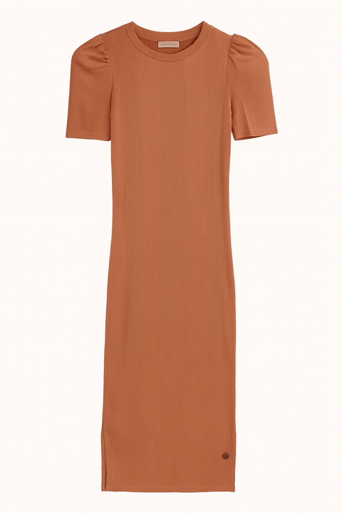 POMPdeLUX Girl's Dusty Rose Short-Sleeve Dress |POMPdeLUX in Lebanon