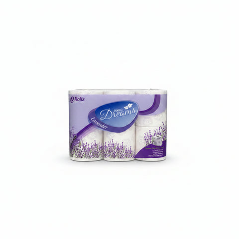 Sanita Dream Lavender Paper 192 Sheets (12 Rolls)  | Sanita In Lebanon