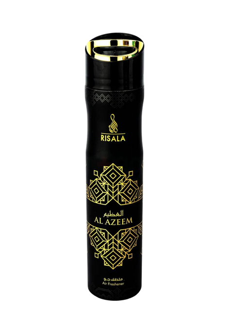 Black bottle with gold accents featuring the brand 'Risala' on a white background