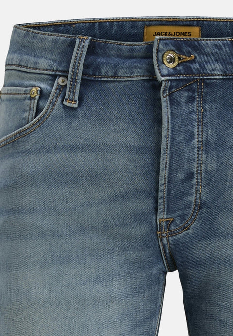 Jack & Jones Men's Blue Cuffed Shorts | Jack & Jones In Lebanon