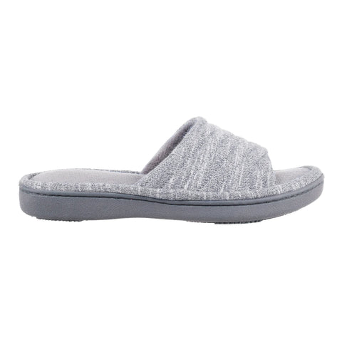 Isotoner Women's Gray Sporty Slide Andrea Slipper | Isotoner In Lebanon