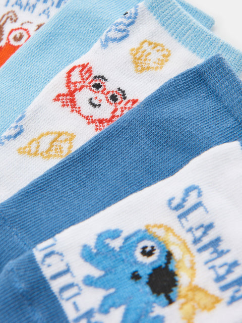 Sinsay Baby Boy's  Multi Blue 5 pack Socks| Sinsay in Lebanon
