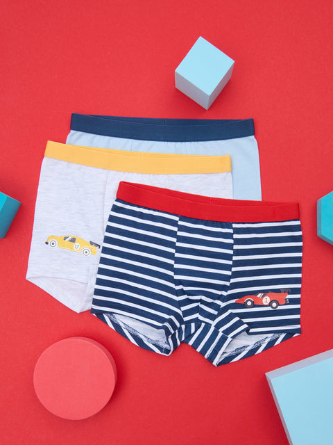 Sinsay Boy's Navy/Blue/Grey 3 pc Boxers  | Sinsay in Lebanon