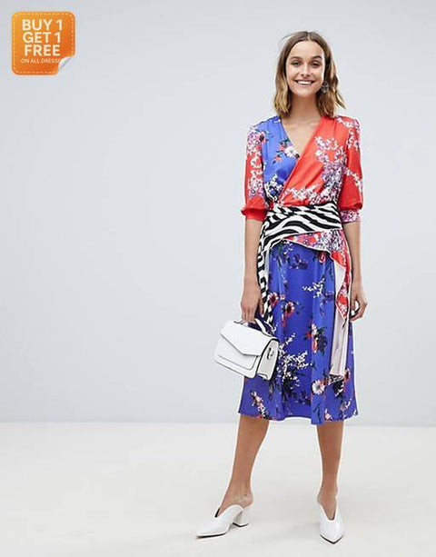ASOS Design Women's Multicolor Dress 100130637 AMF1551