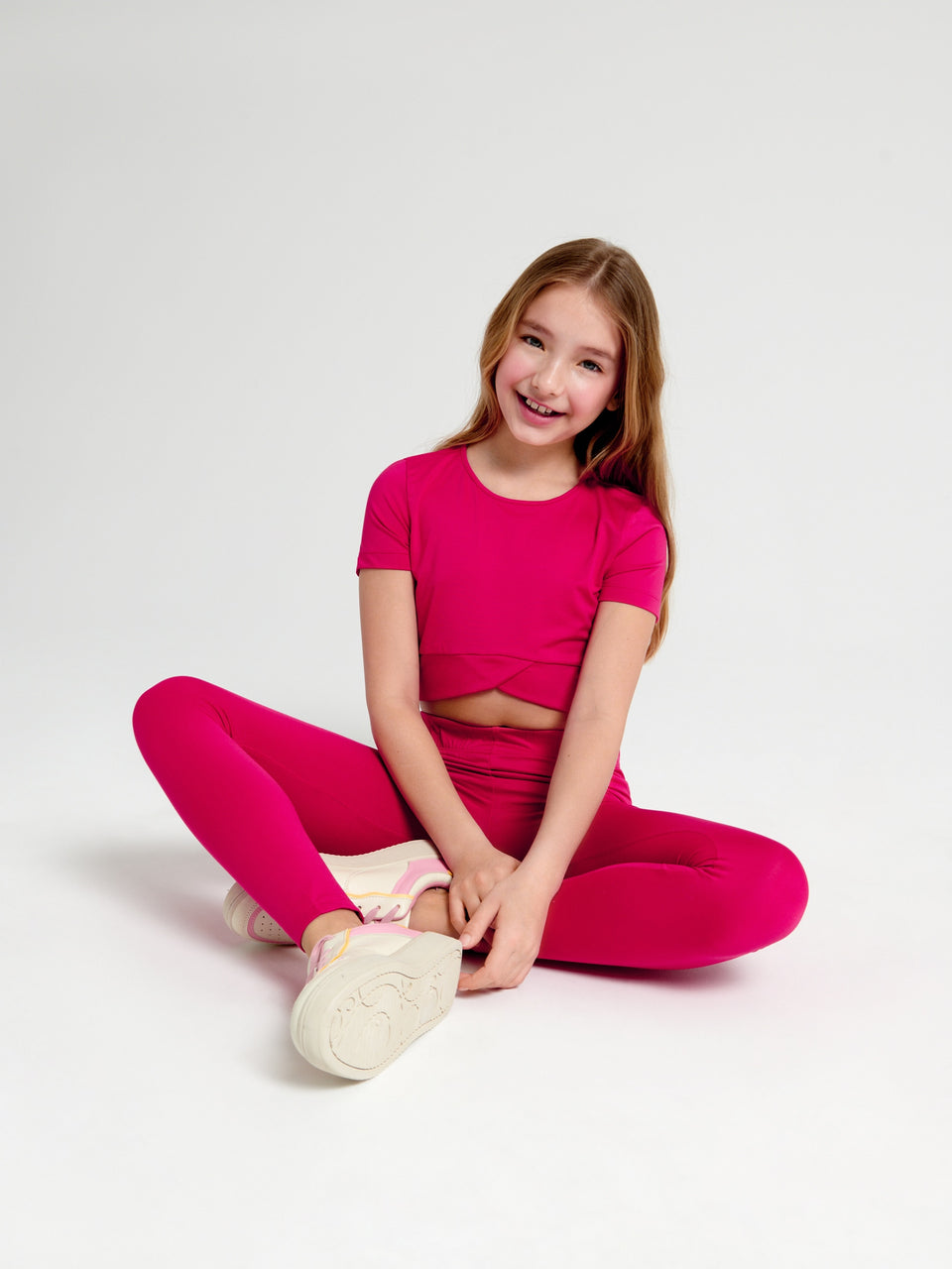 Sinsay Girl's Fuchsia Jersey Set 2 Pcs | Sinsay In Lebanon
