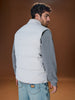 Sinsay Men's Off White Puffer Vest | Sinsay In Lebanon