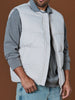 Sinsay Men's Off White Puffer Vest | Sinsay In Lebanon