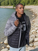 Sinsay Men's Black & Grey Puffer Jacket | Sinsay In Lebanon