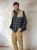 Sinsay Men's Black & Khaki Puffer Down Vest | Sinsay In Lebanon