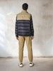 Sinsay Men's Black & Khaki Puffer Down Vest | Sinsay In Lebanon