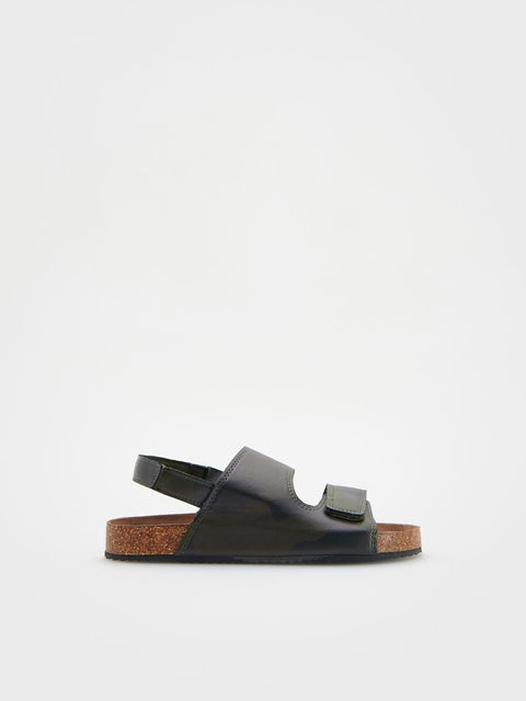 Reserved Boy's Olive Green Camo Printed Sandal |Reserved In Lebanon