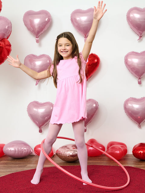 Sinsay Girl's Pink Set Of 2 Dresses With Heart | Sinsay In Lebanon