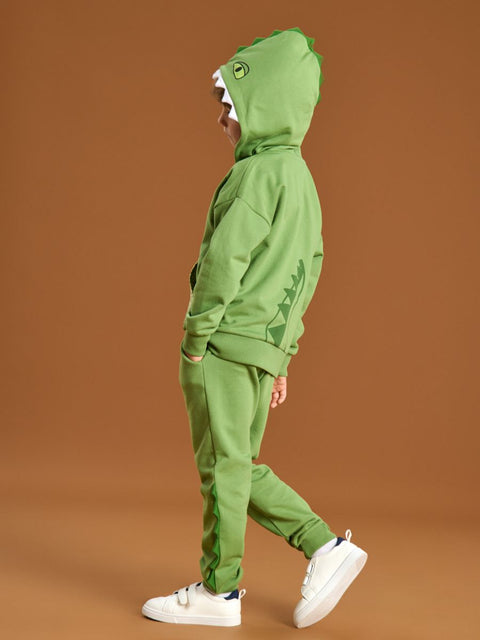 Sinsay Boy's Green Dinosaur Theme Pajama Set 2pcs | Sinsay In Lebanon