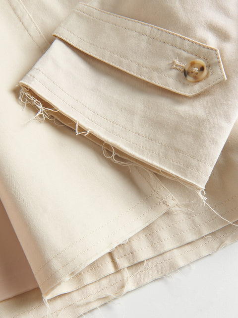 Reserved Girl's Beige Short Trench Coat | Reserved In Lebanon