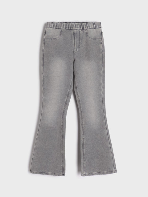Sinsay Girl's Grey Flared Jeans | Sinsay In Lebanon