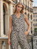 Sinsay Women's Animal Printed Viscose Buttoned Vest | Sinsay In Lebanon