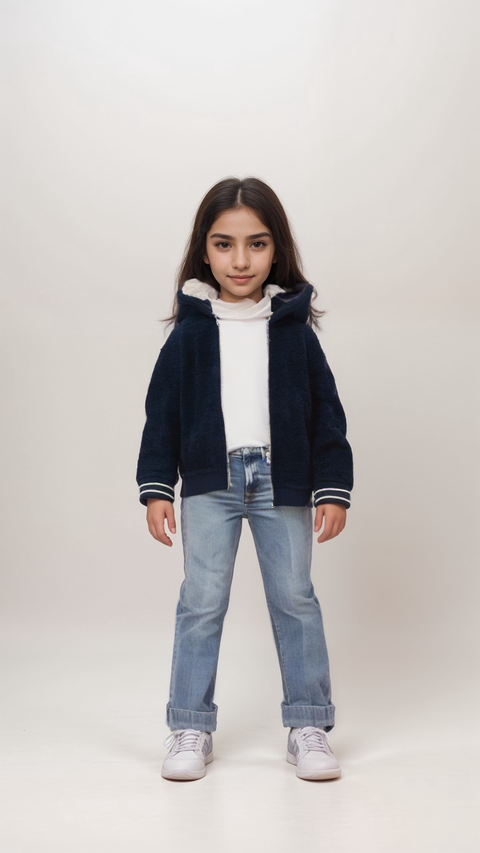 S.Oliver Girl's Navy Long-Sleeve Sweatshirt |S.Oliver in Lebanon