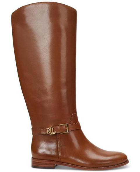 Brooke Tall Womens Leather Riding Knee-High Boots