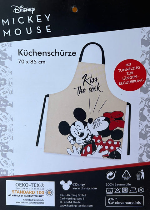Disney Mickey & Minnie Mouse Apron - 70x85cm | Disney In Lebanon