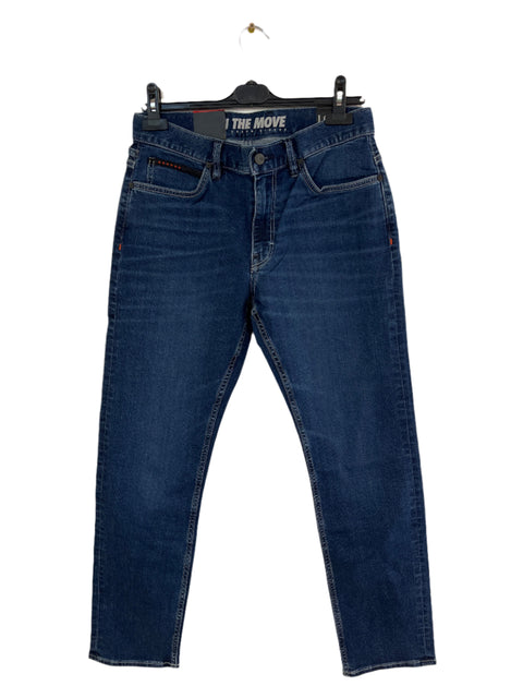Lee Men's Dark Blue Austin 726 Regular Straight Jeans |Lee In Lebanon